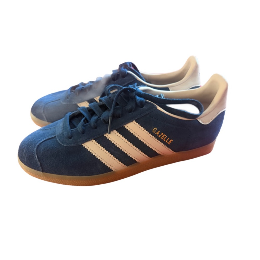 Adidas Gazelle Blue and White Women’s Sneakers